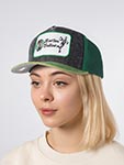 Бейсболка MITCHELL NESS арт. HT14012-BCEBLCK Boston Celtics NBA (черный / зеленый)